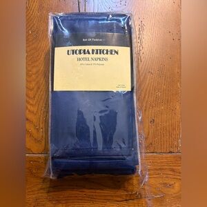 Hotel Napkins - Navy Blue